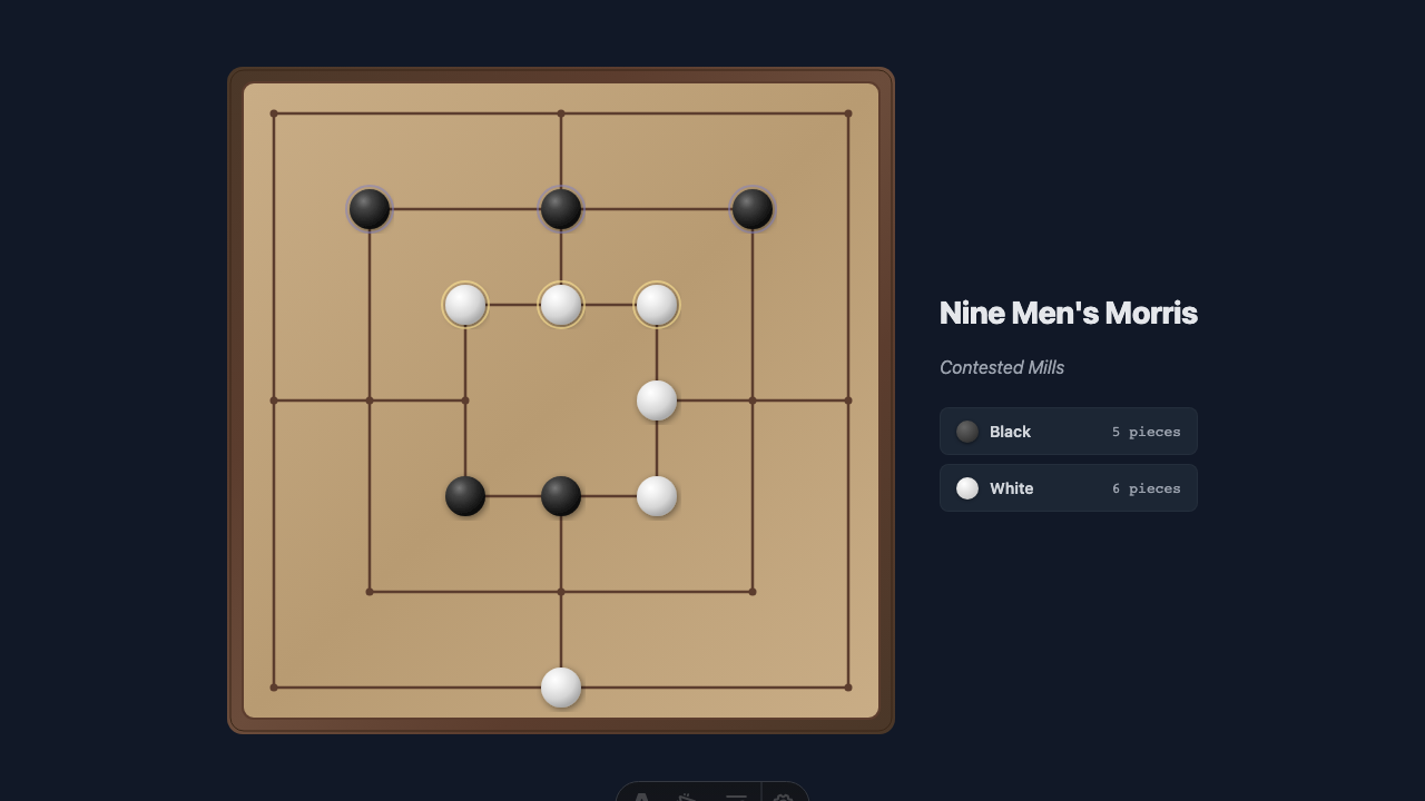 Nine Men's Morris - 2